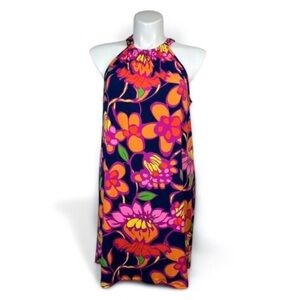 Trina Turk Women’s Small Juju Garden Floral Print Sleeveless Dress